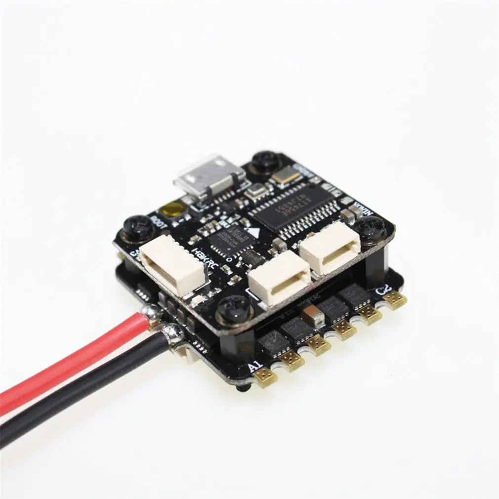 HAKRC мини F4 Flytower Контроллер полета встроенное osd 4 в 1 BLHeli 20A ESC встроенный 5 в 2A Выход BEC для FPV RC Дрон