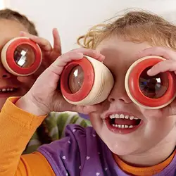 Практичные шутки калейдоскоп деревянные Волшебные Забавные игрушки Детский Дошкольный подарок Призма Монтессори Обучающие головоломки