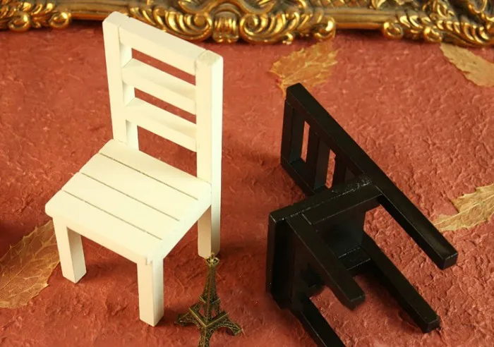 Креативный деревянный стул Деревянные Ремесла креативный Маленький дисплей Детские фотографии реквизит деревянные аксессуары