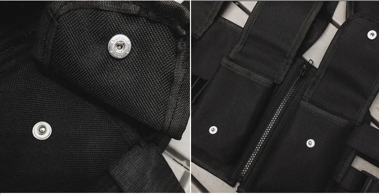 Functional Fashion Chest Rig Bag Men Women Hip Hop Harness Adjustable Tactical Vest Sports Hunting Tactical Packages Bullet Pack