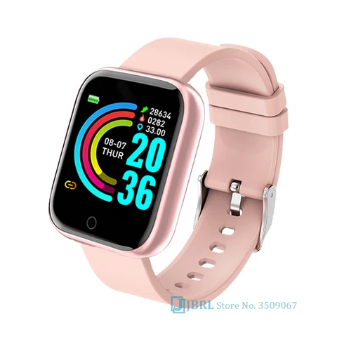 Ladies Sport Bracelet Smart Watch Women Smartwatch Men Smartband Android IOS Waterproof Fitness Tracker Smart Clock Mens