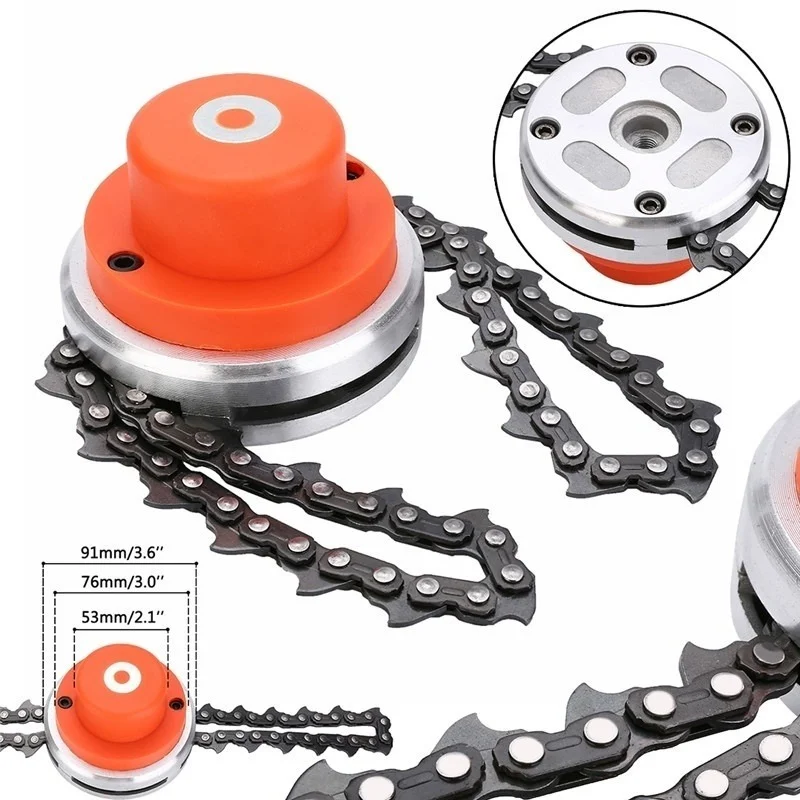 M10*1.25 Reverse Thread Quality Chain Trimmer Head for Gasoline Brush Cutter | Инструменты