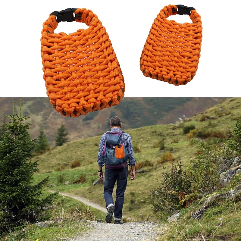 Multifunctional Outdoor Survival Bag Seven-core Paracord First Aid Set Camping EDC Gear Emergency Survival Kit Bag 2 Colors CY01