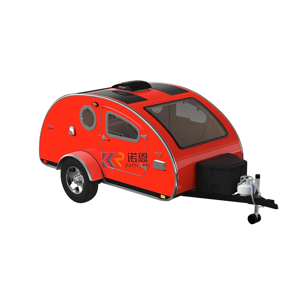 Light Weight Small Tiny Camper Trailer Teardrop Off Road Caravan Off