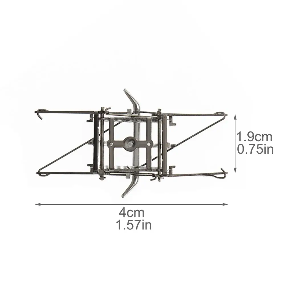 2pcs 1:87 Arm Pantograph Bow Electric Traction Antenna Part HO Scale Model 