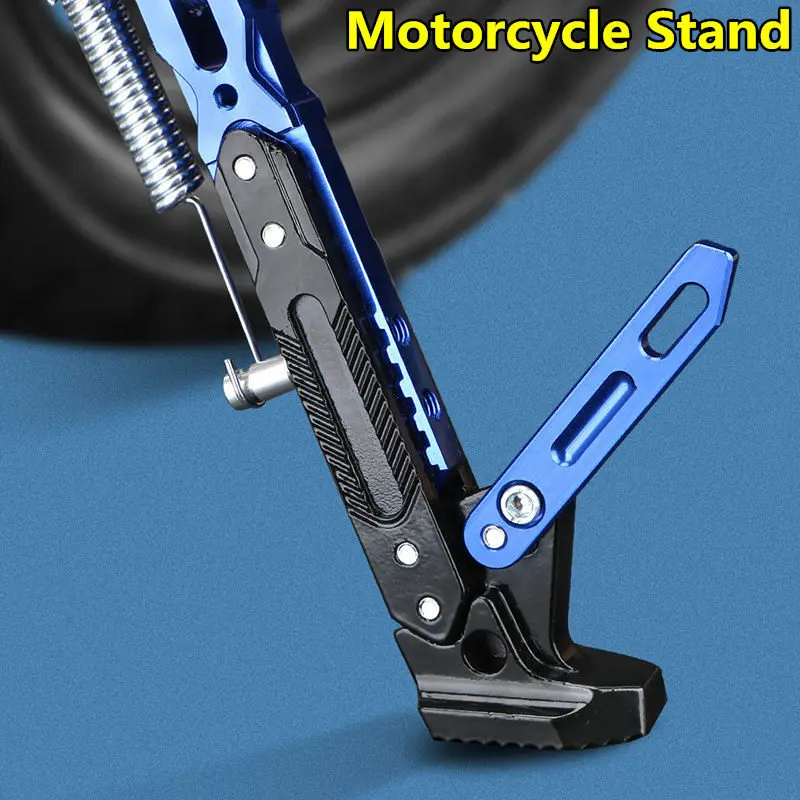 Adjustable CNC Metal Motorcycle Foot Bracket Kick Side Bracket Durable Corrosion Resistant Bracket Motorcycle Stand
