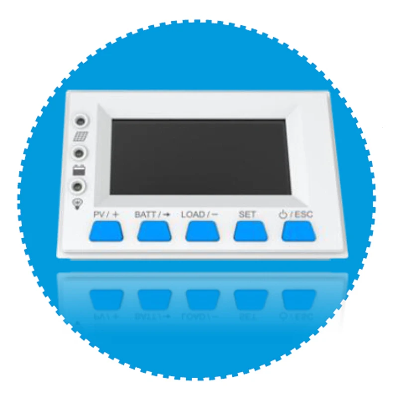 DS2 EPever серии TRIRON аксессуары 10A 20A 30A 40A Солнечный контроллер заряда ЖК модульный интерфейс модульный - Цвет: DS2