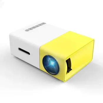 

YG 300 USB LED Mini Projector 600 Lumen 3.5mm Audio 320x240 Pixels HDMI LCD Projector Home Media Player