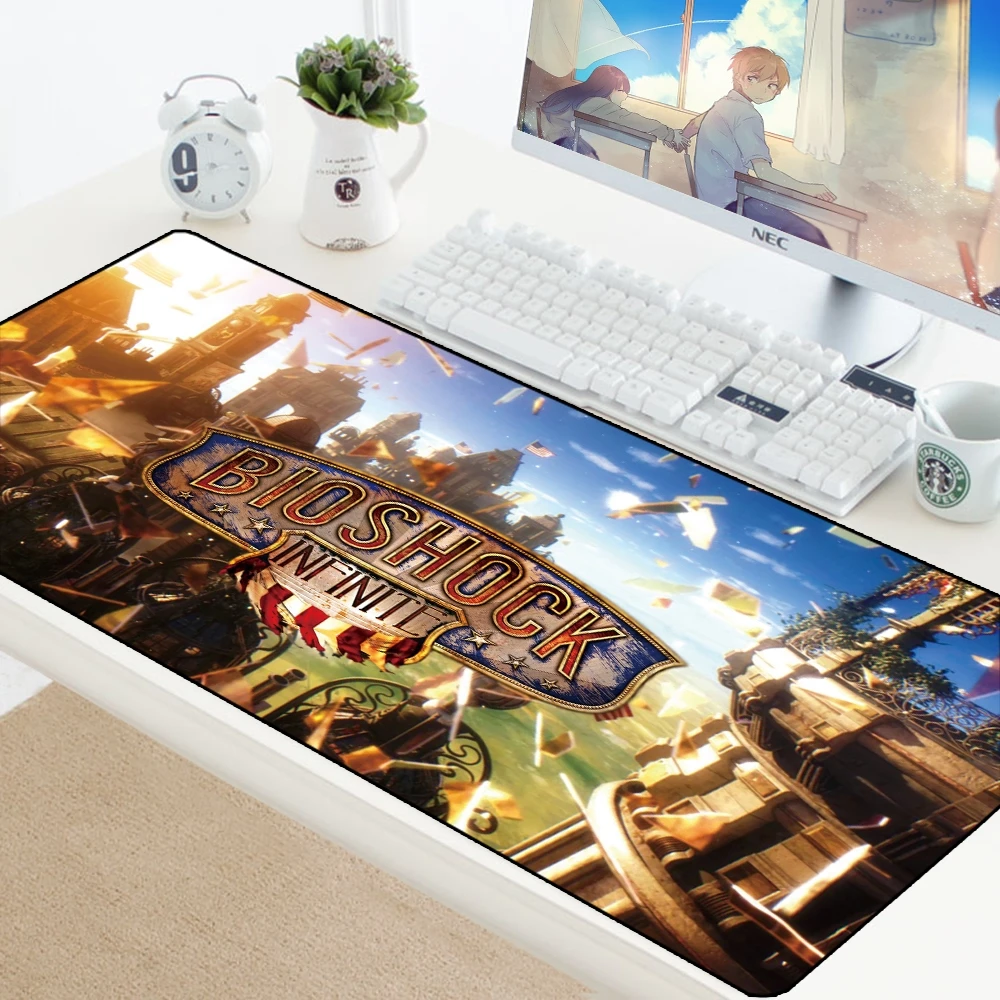 Игровой коврик для мыши Bioshock, коврик для офисной мыши, коврик для настольной мыши, коврик для мыши, ПК, геймера, игровые коврики, игровая клавиатура, аксессуары для компьютера