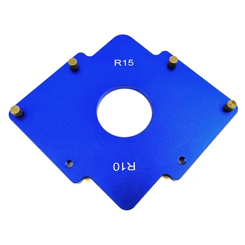 

Practical Router Table Corner Jig Radius Chamfer Profile Template for Professional Efficient Woodworking Trimming Tools Hot Sale