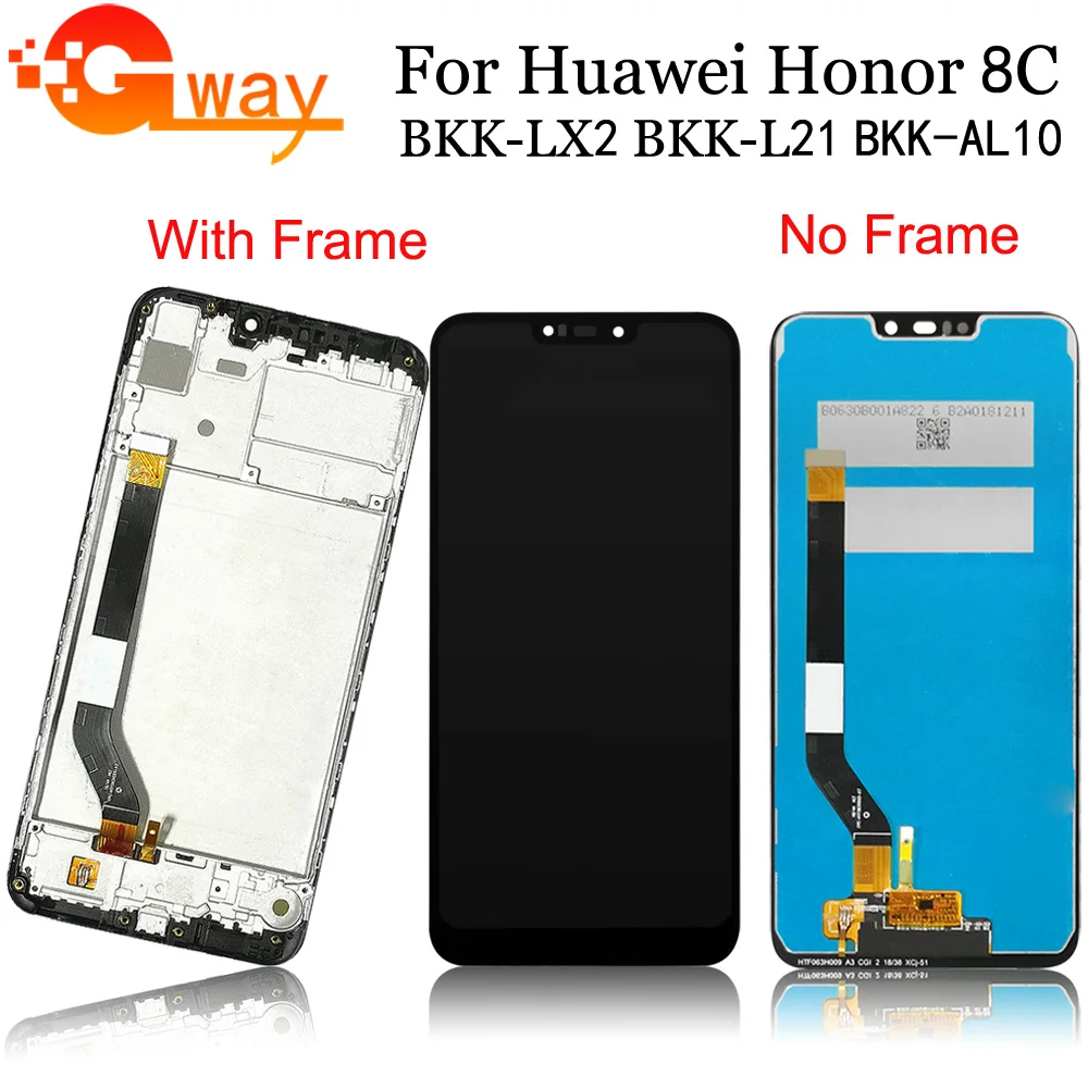 Оригинальный ЖК-дисплей 6 26 дюйма для Huawei Honor 8C дигитайзер сенсорного экрана в