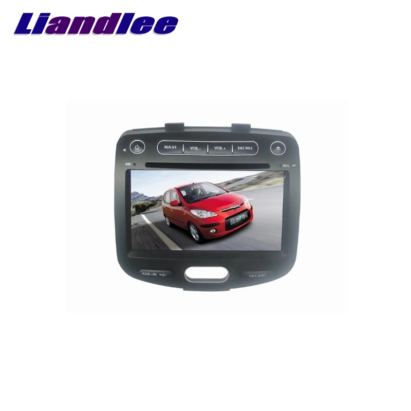 Liandlee для hyundai i10 2007 ~ 2013 LiisLee Автомобильный мультимедийный телевизор DVD gps аудио Hi Fi