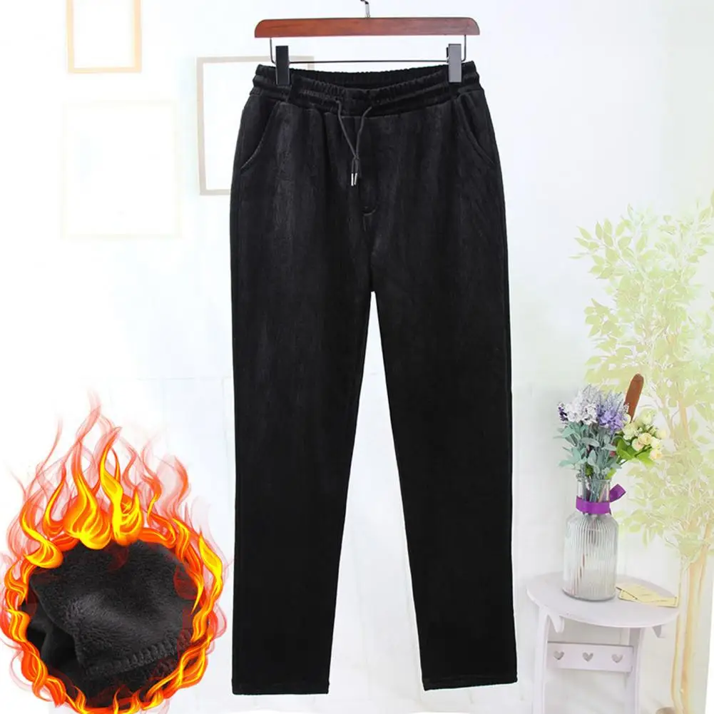   ÷  ָ ÷ Thicken Plush Winter Sweatpants for Daily Wear