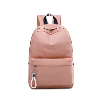 

Preppy Style Fashion Women School Bag Travel Backpack For Girls Teenagers 14 inch Laptop Bag Rucksack College Girl schoolbag