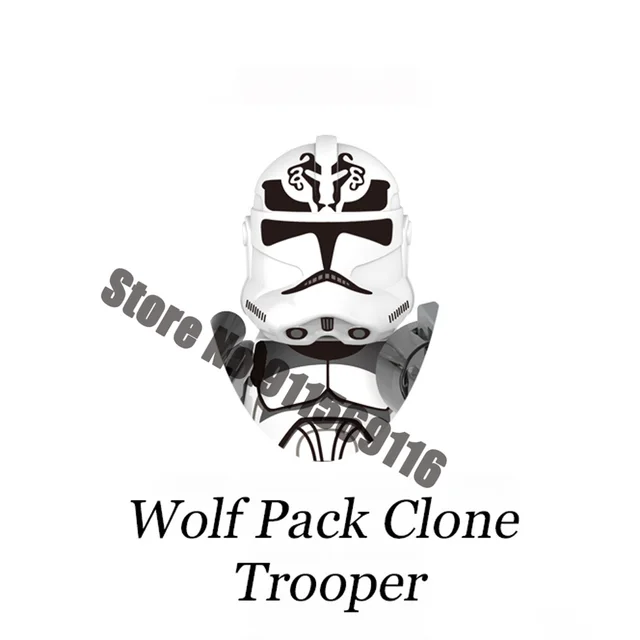Disney Republic Commando 501st Clone Building Blocks Trooper Force 99 Hunter Crosshair Wrecker Echo Cody Rex Star Brick Figure D-X631