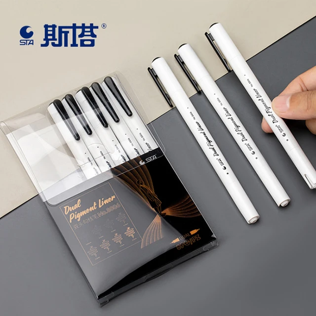 4pcs/Lot Japan Calligraphy Brush Pen Set (Thick, medium, small
