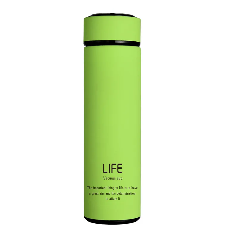 500ML Creative Theroms Coffee Mug Travel 304 Stainless Steel Thermos Cups Vacuum Flask Water Bottle Tea Mug Tumbler