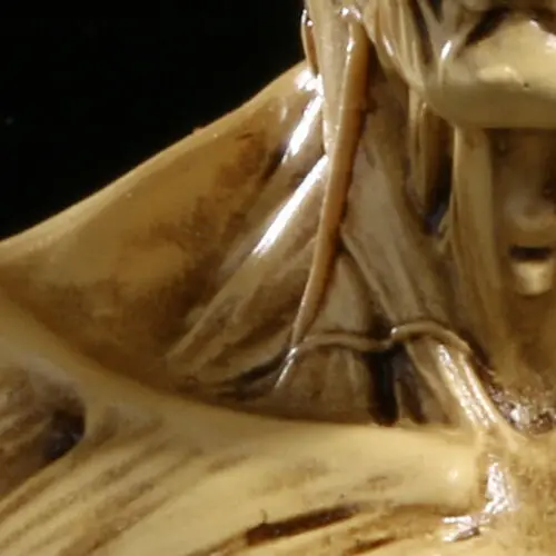 Retro 4" Human Anatomical Anatomy Skull Head Muscle Bone Medical Model Fine Arts