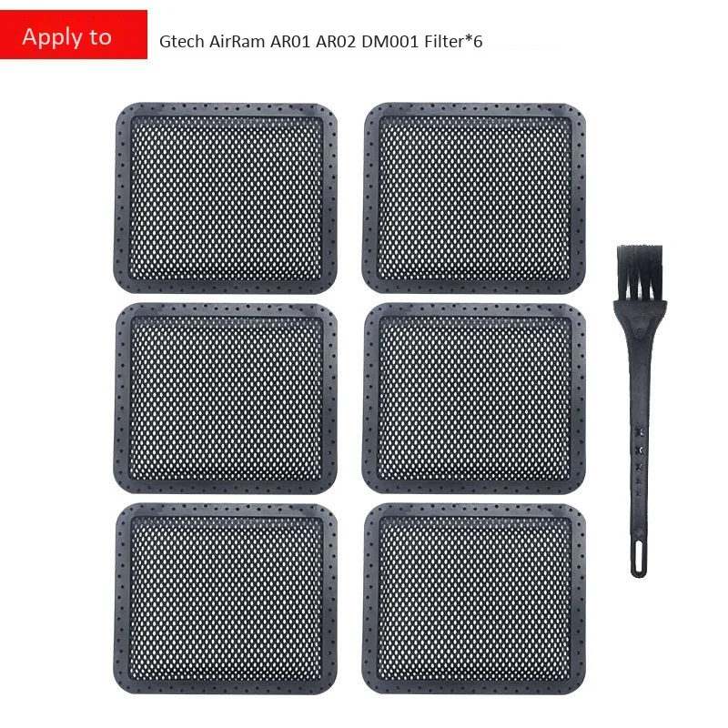 Air Filter Replacement for High Power Wireless Vacuum for Gtech AirRam AR01 AR02 DM001 Washable and Reusable