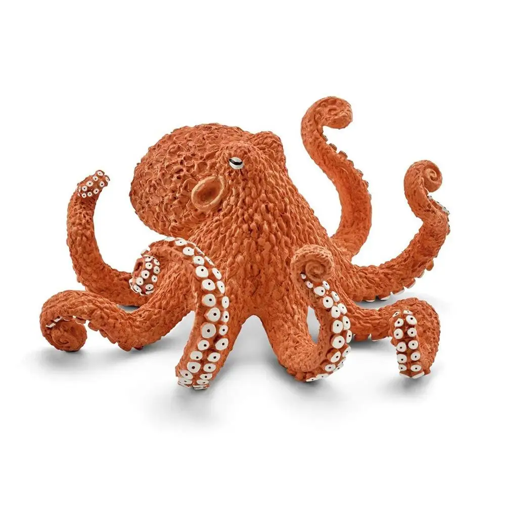 

3.7inch Animal Toys Set Plastic Octopus Toy Action Figure PVC Sea Life Decor Simulation Wildlife Model Ocean Party Decorations