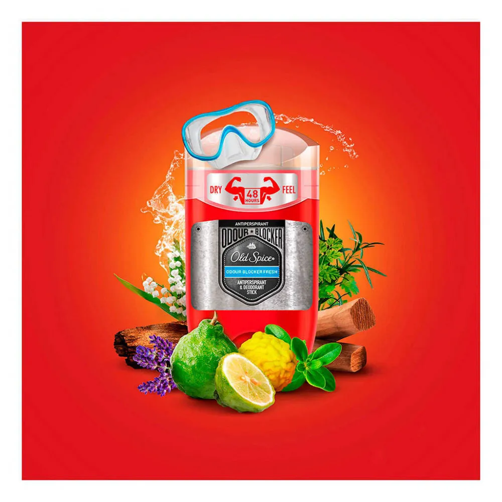 Антиперспирант твердый «Odor Blocker» Old Spice, 50 мл