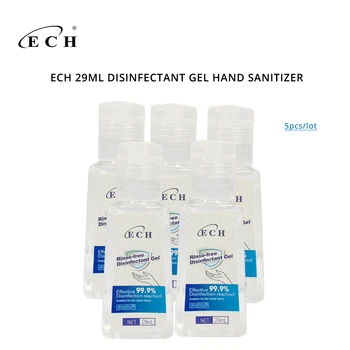 

ECH 29ml x 5 anti-bacteria hand sanitizer portable Rinse-free hand gel quick drying cleaning sanitizer kill germs