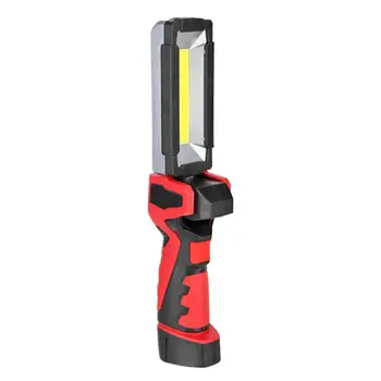 

USB COB LED Flashlight Car Maintenance Work Light Magnetic Waterproof Emergency 270 Degree Folding 3 Mode Flashlight