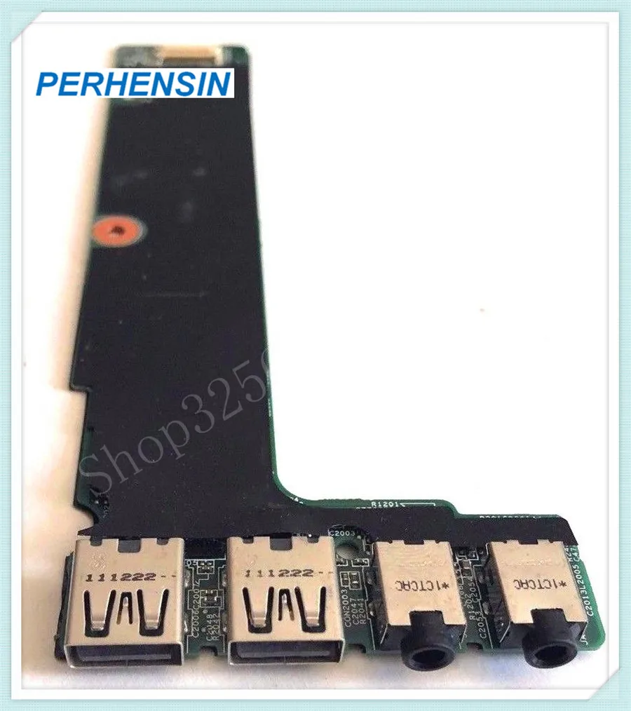 Per Hp Per Probook 6560B 6565B Laptop Usb E Scheda Jack Audio 01015Fj00-388-G