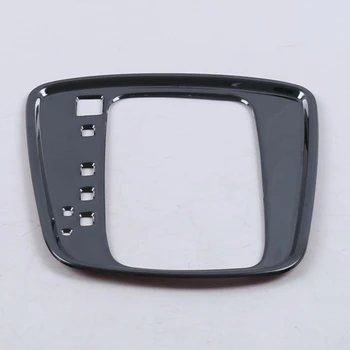 

For Kia Rio 4 X-line 2017 2018 2019 Carbon Fiber Gear Panel Decorative Cover Frame Trim Car Interior Accessories Sticker