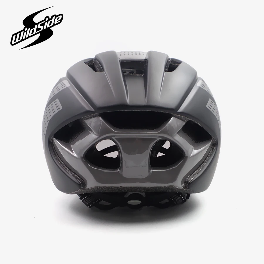 Aero helmet tt time trial cycling helmet for men women goggles race road bike helmet with len Casco Ciclismo bike adults helmet