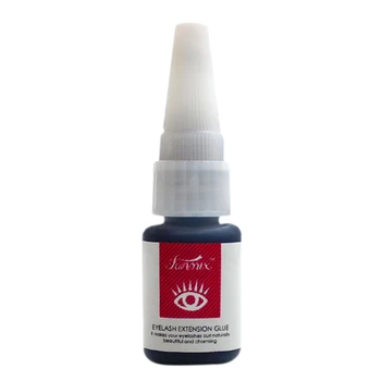 

Funmix False Eyelashes Eyelash Extension Extended Long-Lasting Professional Glue Practice Glue Super Sticky Durable-Black
