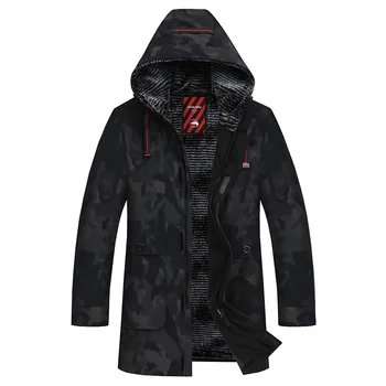

Plus Fat plus Size Down Jacket Male Trend Fat Man Medium Length Money Camouflage Down Coat Fat Plus Velvet Down Jacket Male