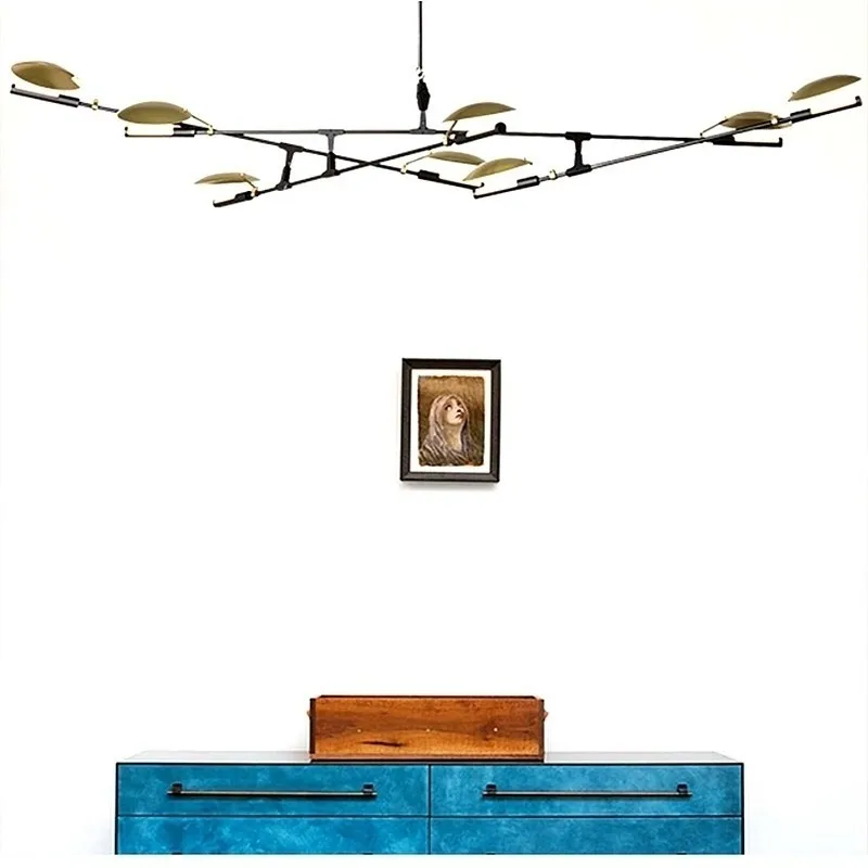 

Postmodern contracted designer chandeliers Nordic creative restaurant guest bedroom dendrite droplight of lamps