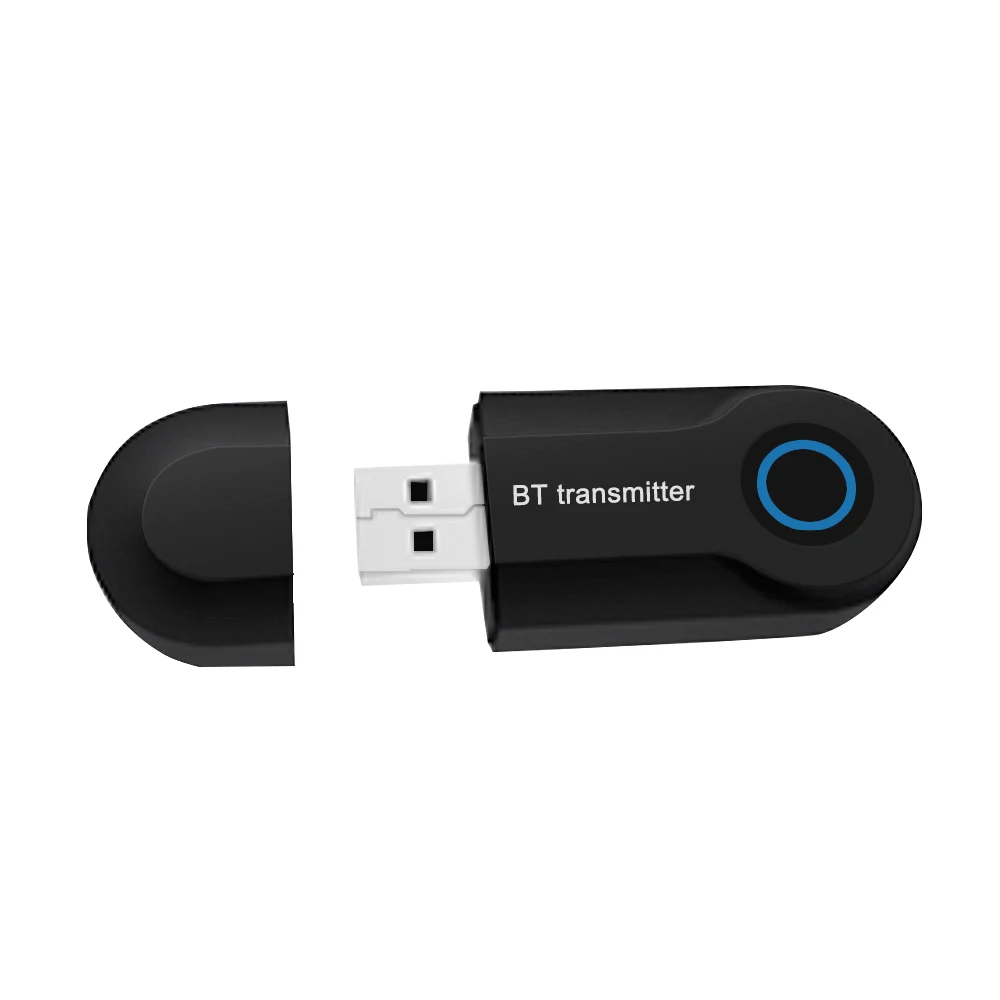 Bluetooth аудио передатчик беспроводной аудио адаптер стерео музыкальный поток передатчик для гарнитуры Динамик ТВ DVD плеер ПК MP3