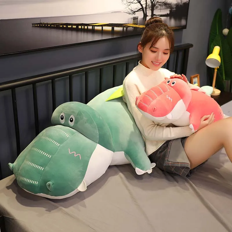1 шт. 85-100 см имитация крокодиловые плюшевые игрушки мягкие животные плюшевые подушки Подушка кукла украшение дома подарок для детей