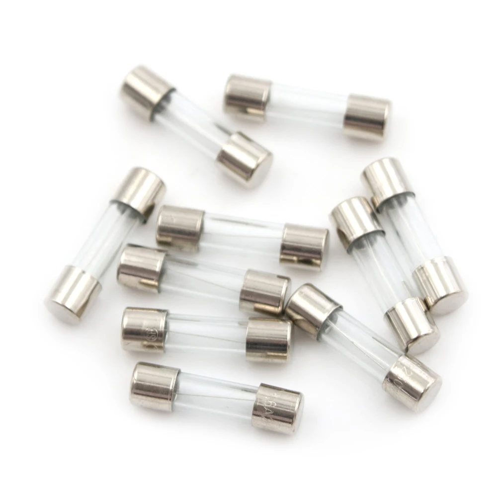10 шт. медленный 5 мм x 20 1.6A T1.6A 250V Blow 1 6 а стеклянный трубчатый