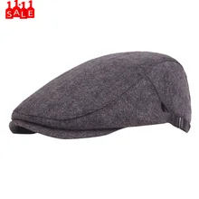 Удлиняемый мужской берет с пряжкой, мужская и женская шапка с козырьком, Кепка для мальчика, Кепка с козырьком, кепка с узором в елочку, плоский берет gorros invierno# ZB