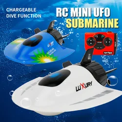 Mini bateau télécommandé, eau sous marine, jouet pour enfants, cadeau de noël, 3314 
