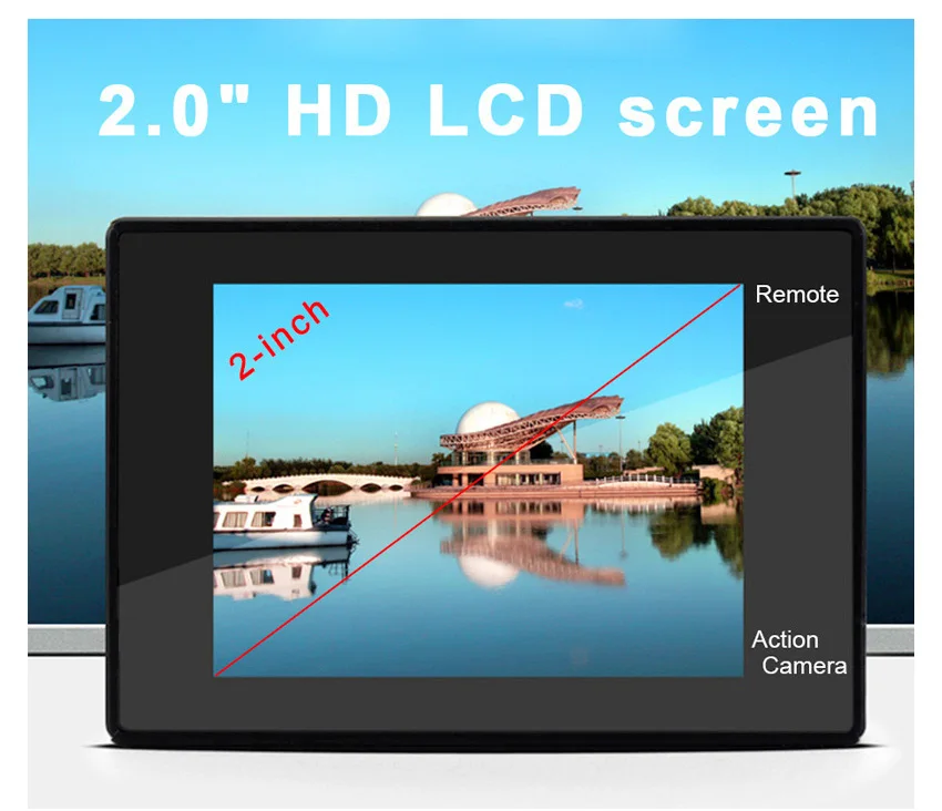 Оригинальная экшн-камера H60 Ultra HD 4K WiFi 1080P 2,0 lcd 170D объектив Шлем DV камера 30 м водонепроницаемая Спортивная камера go pro
