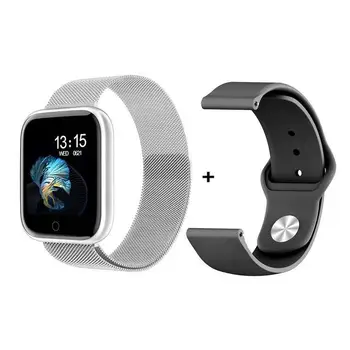 

HobbyLane P70 Smart Watch Blood Pressure Measurement Heart Rate Monitor Fitness Bracelet Smartwatch Support IOS Android d25