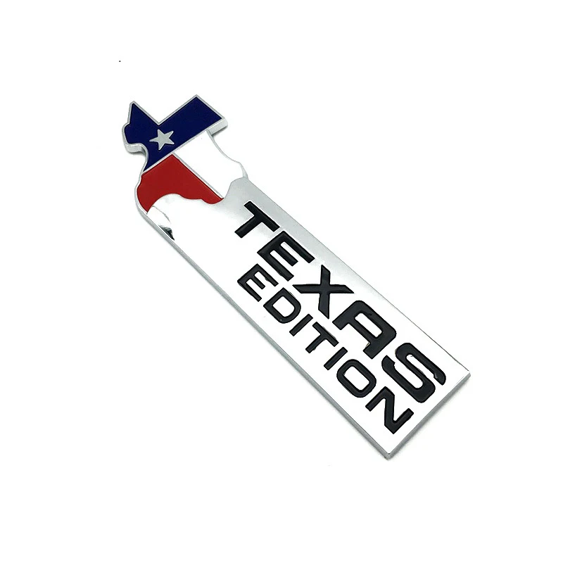 Dsycar 3D Abs Эмблема «Texas Edition», автомобильная наклейка, эмблема, значок для универсальных автомобилей, мотоциклов, декоративная Accessories-50pcs