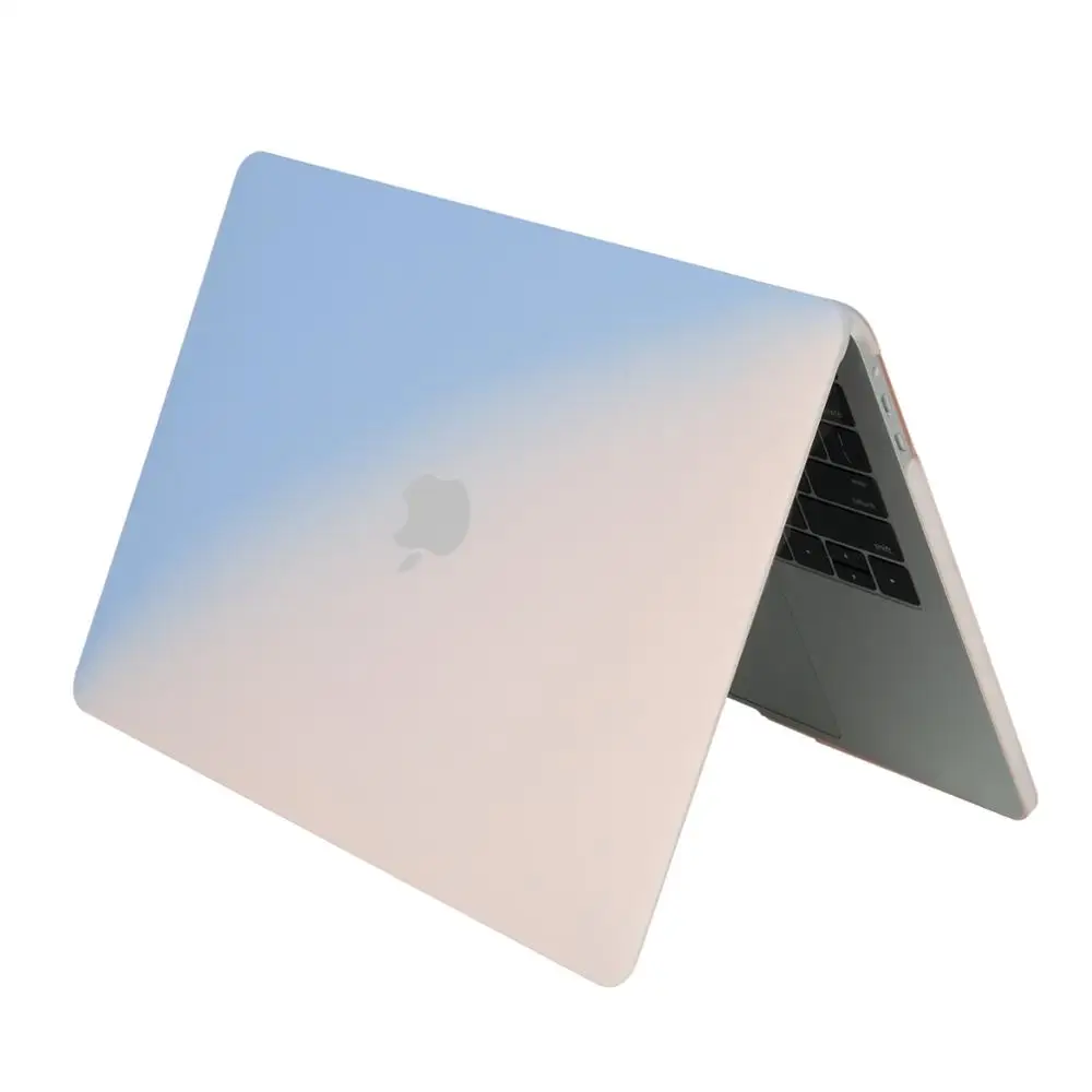 Чехол для ноутбука Apple MacBook Pro Air retina 11 12 13 15 для Mac 15,4 13,3 дюймов Touch Bar shell A2159+ крышка клавиатуры