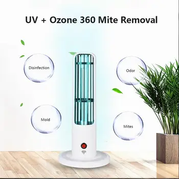 

Ozone Quartz Lamp Timer Germicidal Bulb 110V 220V Deodorizer Sterilizer CFL UV Light with Remote Bedroom Home Bacterial lamp