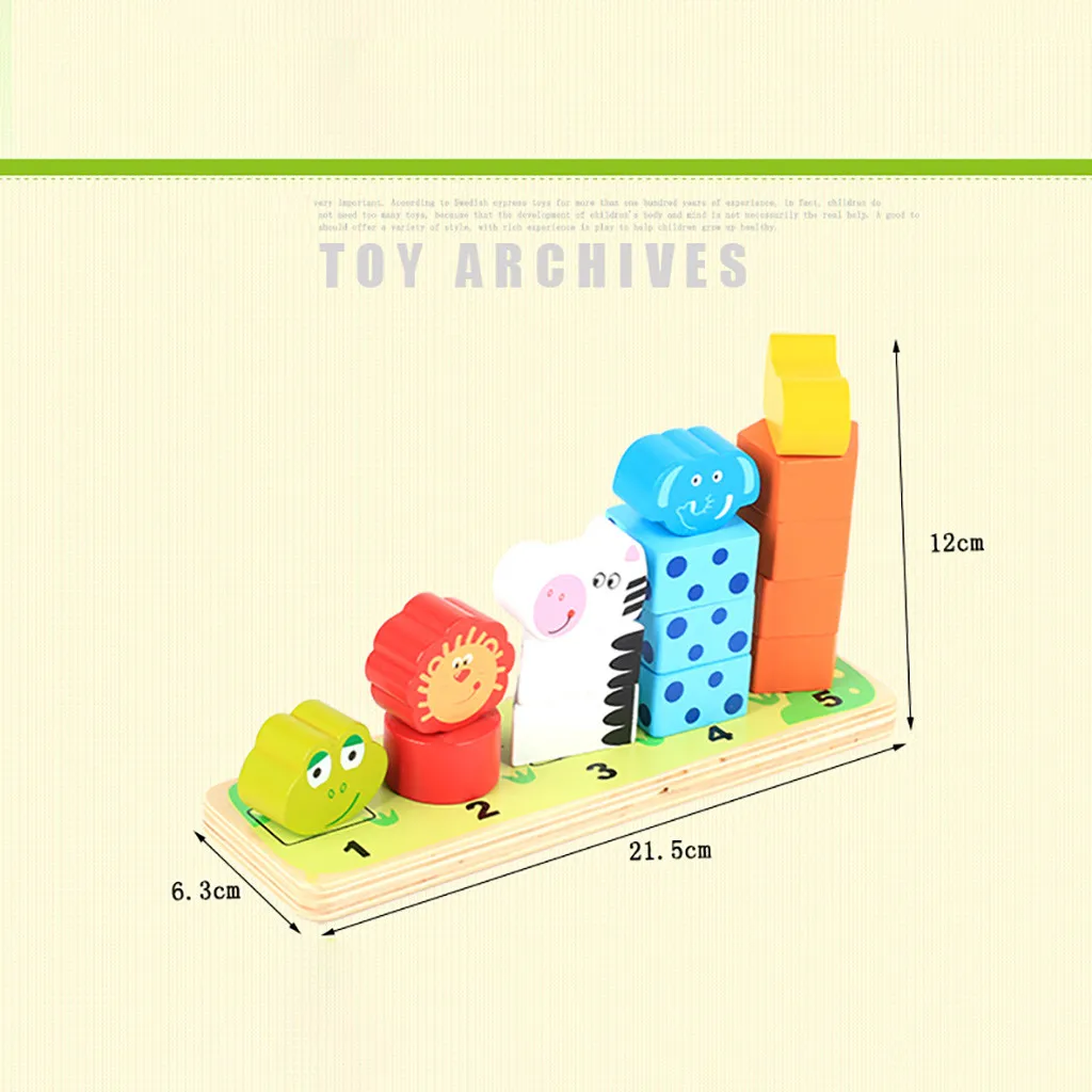 Деревянная обучающая головоломка наборные блоки геометрический Набор Детские Игрушки для раннего развития игрушки для детей Детские# SH