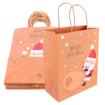 

12Pcs Paper Bags Prime High Quality Sturdy Gift Tote Bag Gift Packaging Bags for Party Xmas