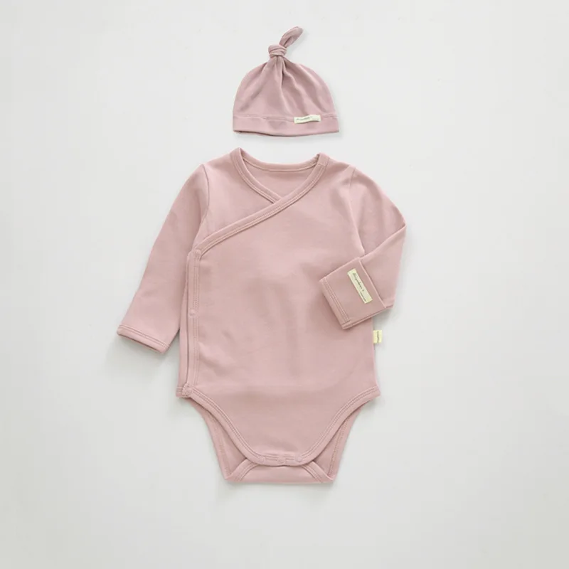 Infant romper fall baby clothing long sleeve 2Pcs outfit