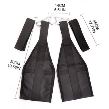 

Pull-up Movement Hanging Door Straps Weight Lifting Sling AB-Crunch Gym Chinning Bar Hanging Abdomen Leg Fitness Training Equipm