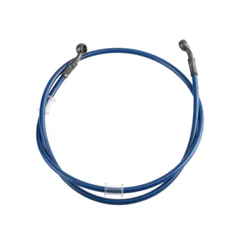 

50cm/60cm/90cm/120cm Motorcycle Brake Pipe Braided Hydraulic Reinforce Brake Clutch Oil Hose Line Pipe Tube for Racing Dirt Bike