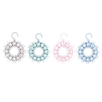 

4 Colors Socks clothes storage rack Plastic Clothespin Clip Quilt Clothes Drying Windproof Powerful Clips Large Windproof Clip