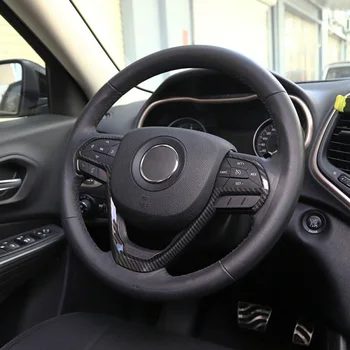 

Panel Steering Wheel trim Accessories Parts Car For Jeep Cherokee Grand 2014 + 1X